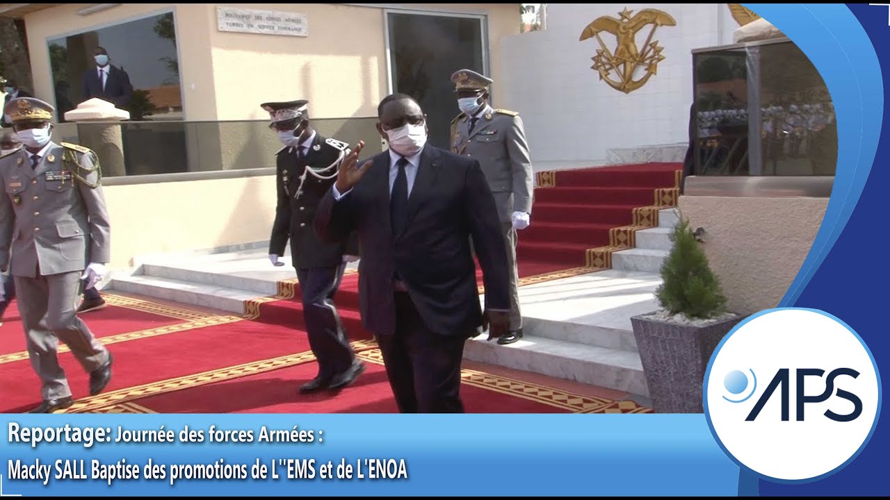 Journée des forces Armées : Macky SALL Baptise des promotions de L''EMS et de L'ENOA