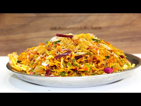 रगड़ा-भेल-(ragda-bhel)-chaat-video-recipe-|-indian-street-food-bhavna's-kitchen