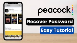 How to Recover Peacock TV Password