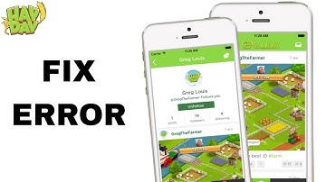 How To Fix And Solve Error On Hay Day App | Final Solution