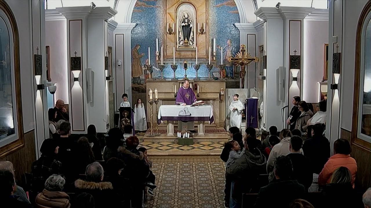 Santa messa dal santuario della Corva