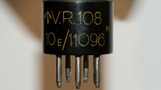 Unboxing A VR108 10E/11096 STCC 101 HF Pentode Vacuum Tube  #UnboxingVintageElectronicComponents