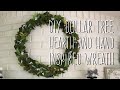 DIY Dollar Tree  Hearth And Hand  Inspired Wreath