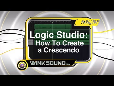 Logic Pro: How To Create a Crescendo | WinkSound