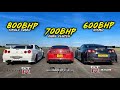 WHEN LEGENDS RACE PT2.. R34 GTR vs DCT SUPRA vs R35 GTR NISMO