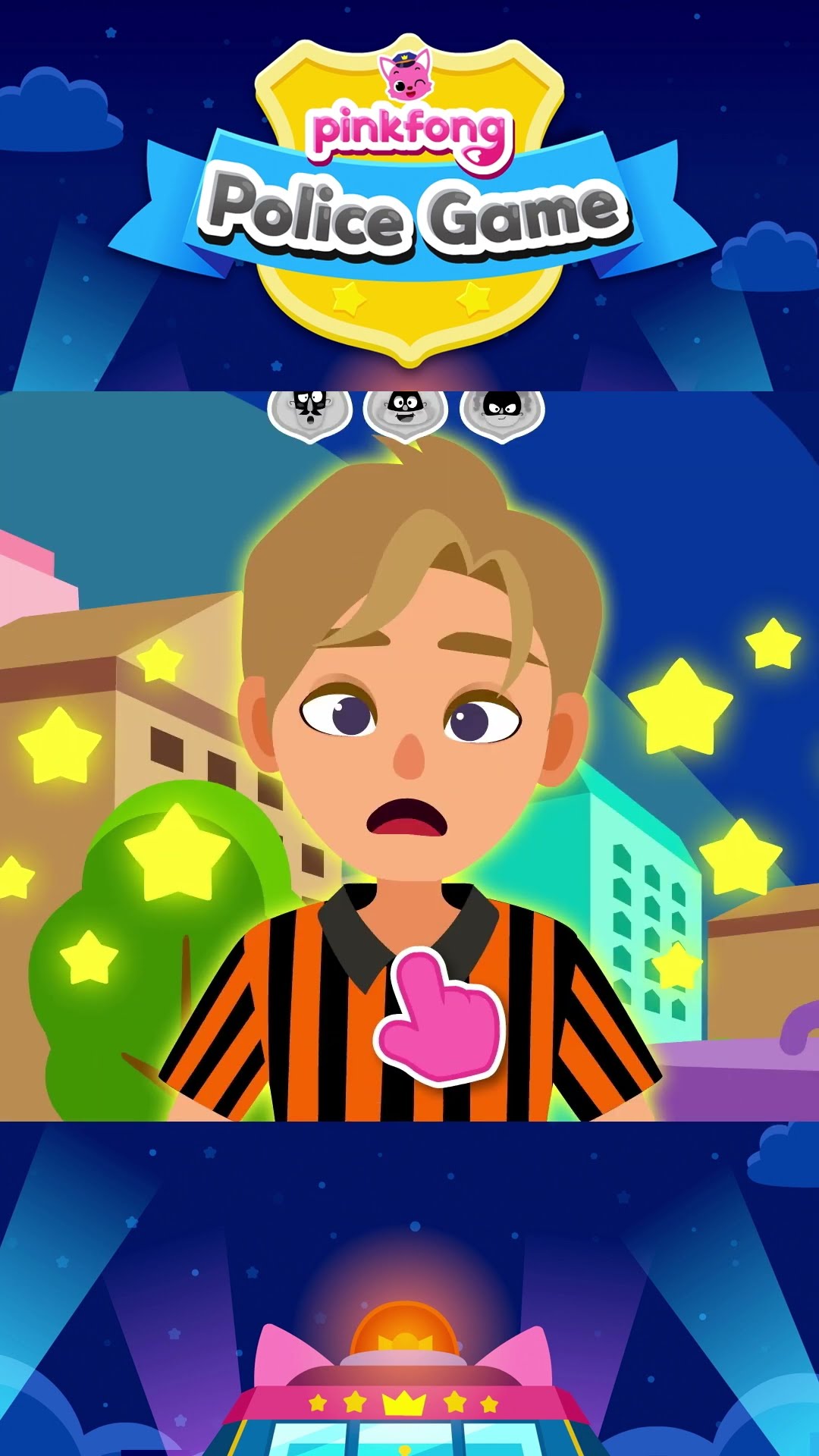 Catch the thief #policegameplay #pinkfong