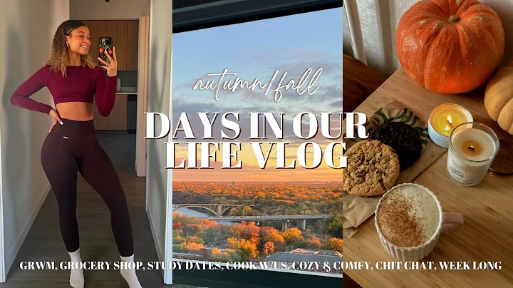 FALL VLOG: days in our life, grocery shopping, coo...