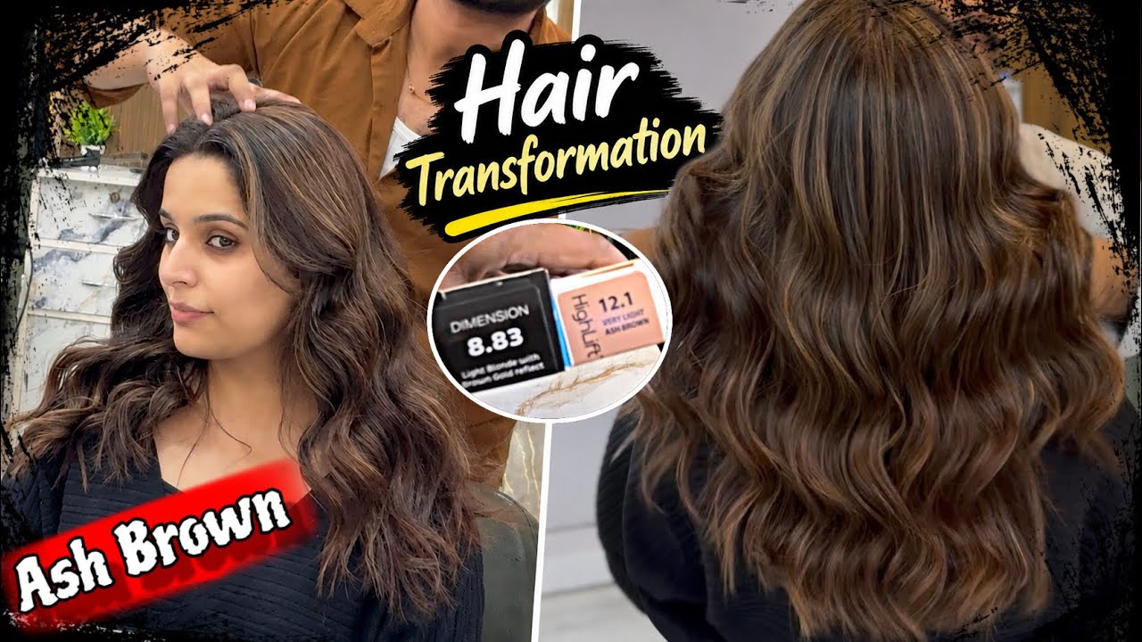 Ash Brown Hair Color Full Explanation Tutorial Toning / Deposit ...