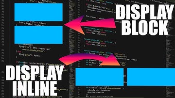 Display | Block y Inline | Principales diferencias | Pildoras de HTML Y CSS