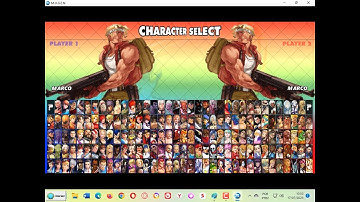 Marco Rossi from NGBC Adapted for Capcom Vs SNK Evolution Kore (Petition)