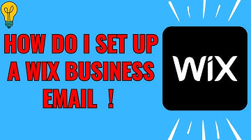 How do I set up a Wix business email (Simple 2025)