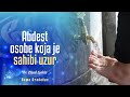 ABDEST OSOBE KOJA JE SAHIBI UZUR - dr. Zijad Ljakić