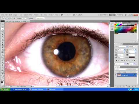 Видео: Как да промените цвета на очите в Photoshop