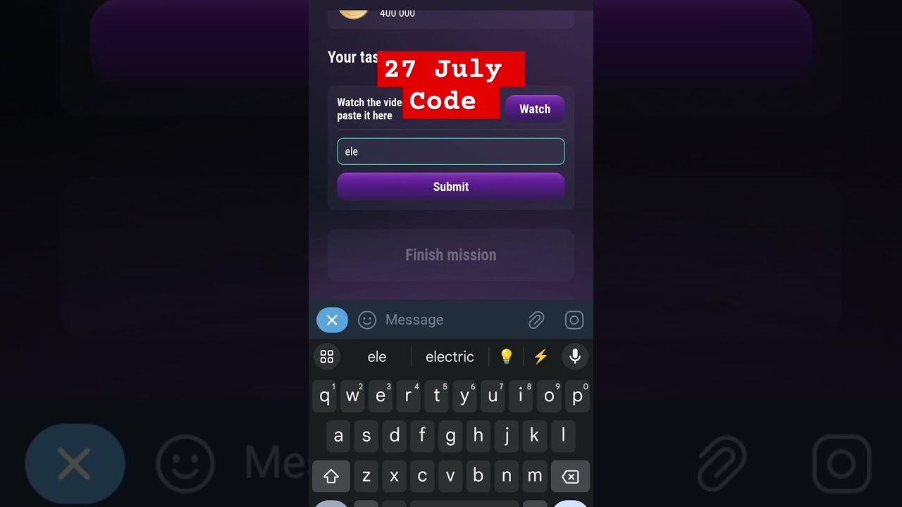 Where to start in crypto || 27 july task code today tapswap code 