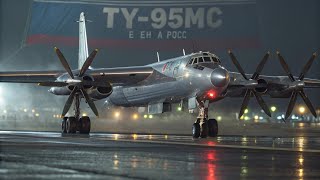 «ТУ-95 “Медведь”—самый громкий бомбардировщик в истории! 🇷🇺 Холодная война, которая всё ещё летает!»