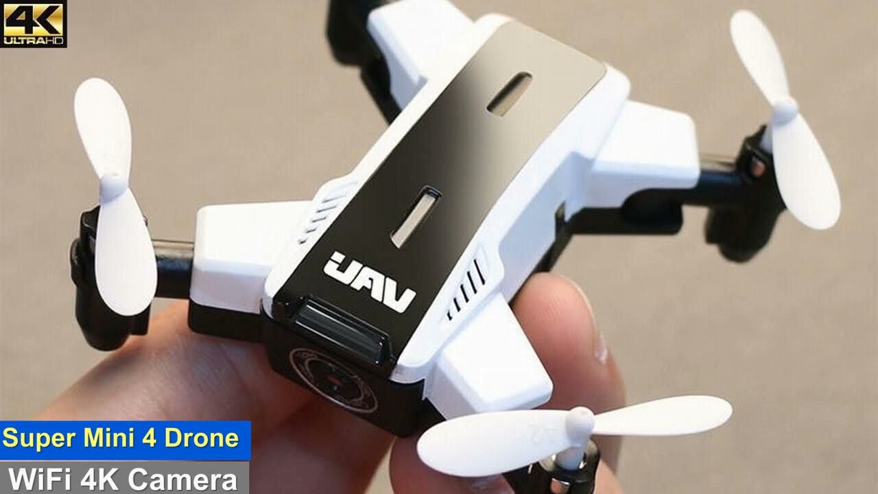 Filmez facilement en 4K avec ce mini drone compact en super