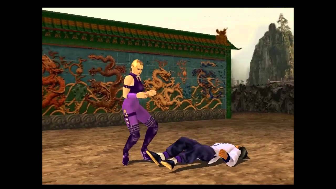 Tekken 3, Nina Williams, All Holds & 10-Hit Strings Compilation