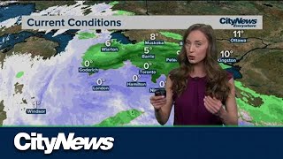 Winter weather advisories in April