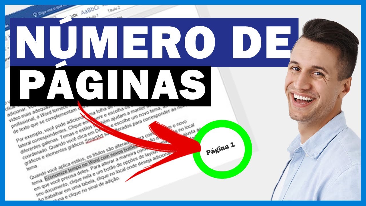 Aprenda a Colocar e Tirar Numeração de Páginas no Word Office - YouTube