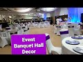 wedding decorations reception ideas! /  Decorate  a big Event banquet hall with me!