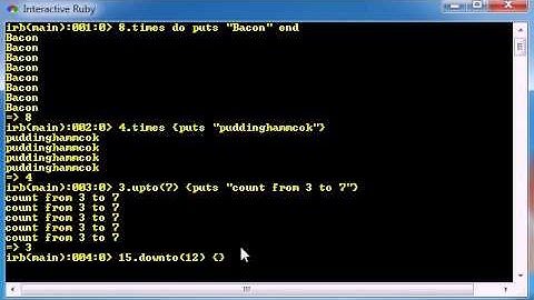 Ruby Programming Tutorial - 17 - Loops