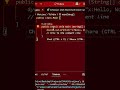 JAVA series Day 1 Subscribe @sahilkolana #sahilharyana #coding #java #javaprogramming