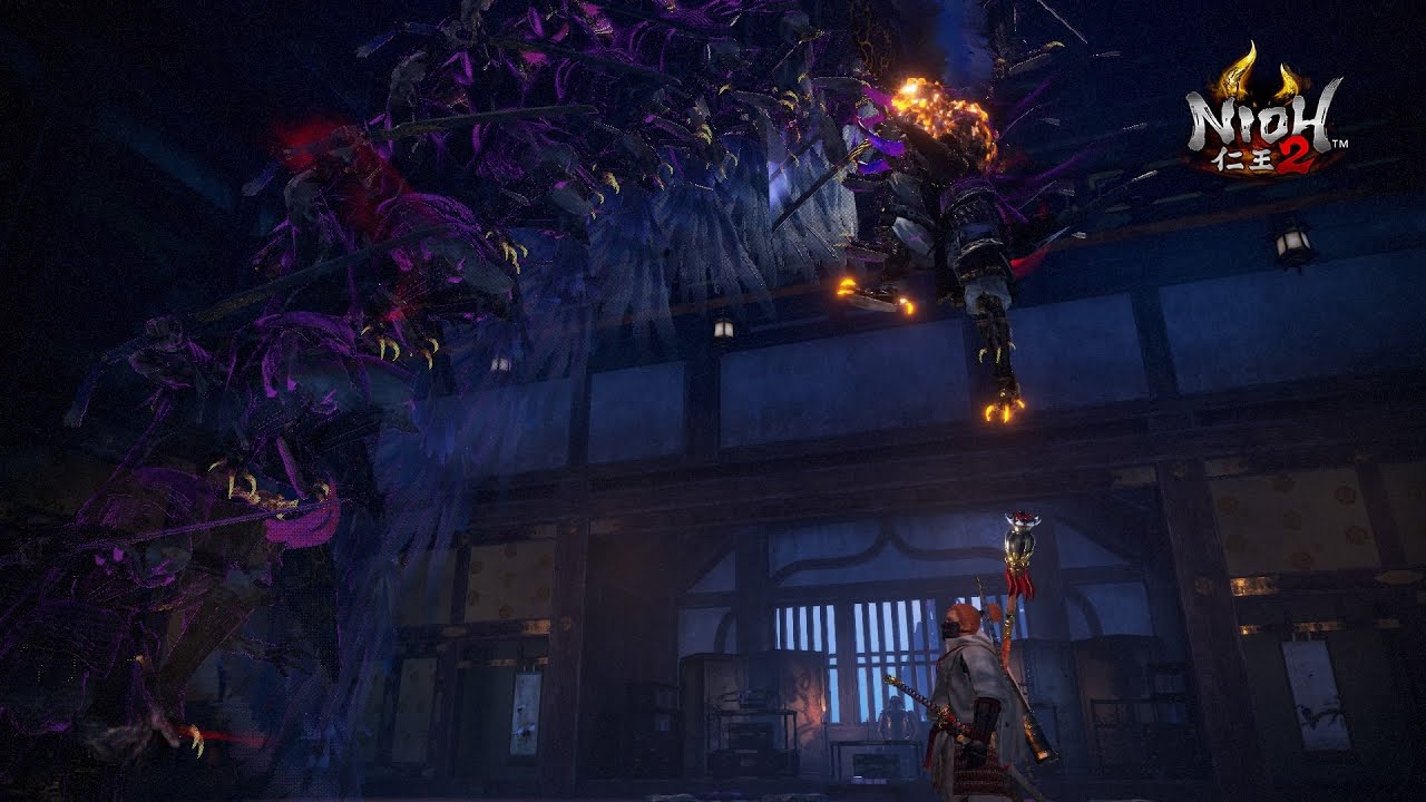 Nioh 2 仁王 2 Highlights from The Cursed Castle Ruins Mission (Katana