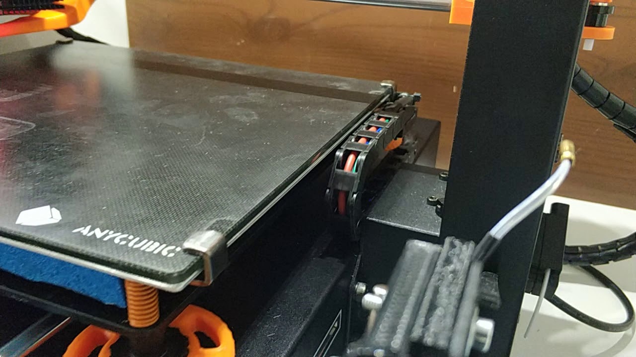 Anycubic i3 Mega cable chain 7x7 Y axis YouTube
