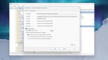 How to Disable Print Logging in Event Viewer on Windows 11/10 [Guide]