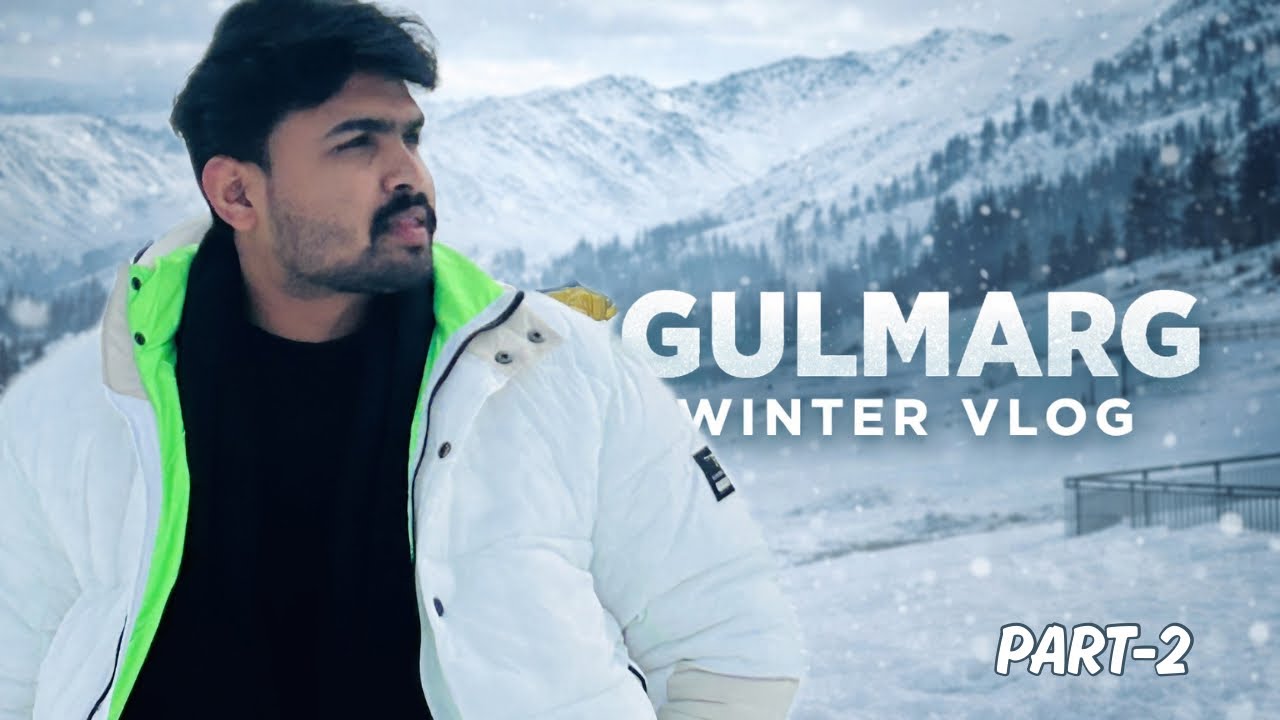 Gulmarg After Fresh Snowfall ❄️ Unreal Beauty of Kashmir😍|| Gondola Cable Ride || Snowbike ||part-2