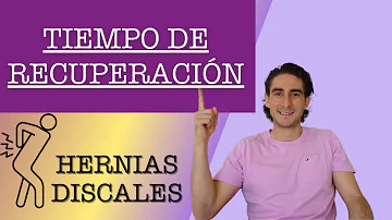 ¿Cuánto dura una operación de hernia discal?