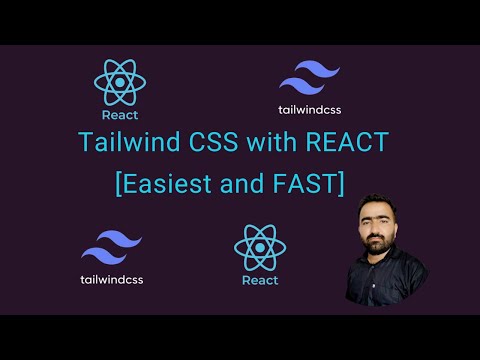 Tailwind CSS with REACT [Easiest and FAST] | How to install Tailwind CSS 3 in ReactJS