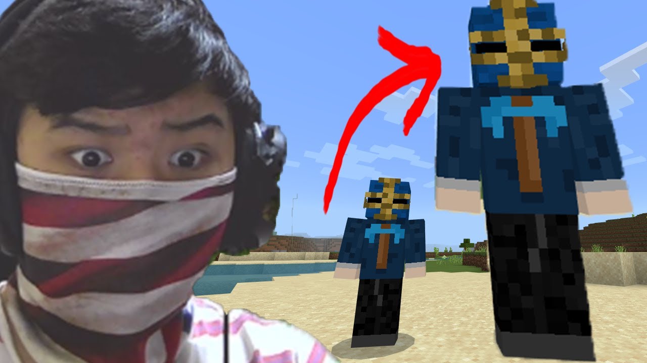 Player ကို အကြီးအသေး ပြောင်းလို့ရတယ် Minecraft ထဲမှာ !!!