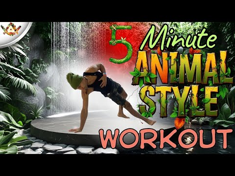 5 Minute Animal Style TOTAL Body Workout with Eli Martyr