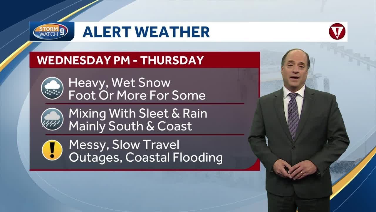 Video: Storm will bring heavy snow, rain, wind - YouTube