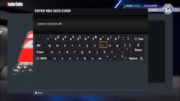 NBA 2K22 Primetime 4 Promo Locker Code