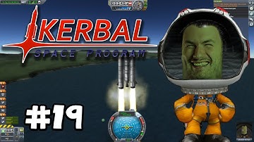 Sips Plays Kerbal Space Program (28/3/18) - #19 - Landed On The Moon!