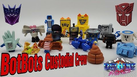 Transformers BotBots Series 6 Ruckus Rally Custodial Crew Review!
