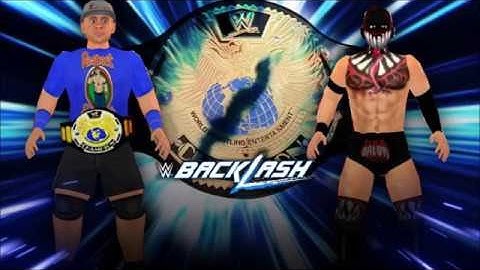 WR3D PPV BACKLASH MATCH CARD