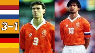 Netherlands 3 x 1 Germany (Gullit, Van Basten) ● UEFA Euro 1992 Extended Goals & Highlights