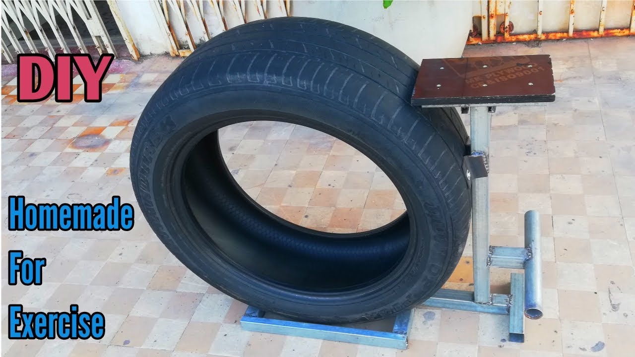 Best Idea Homemade From Tire For Gym /Exercise At Home YouTube