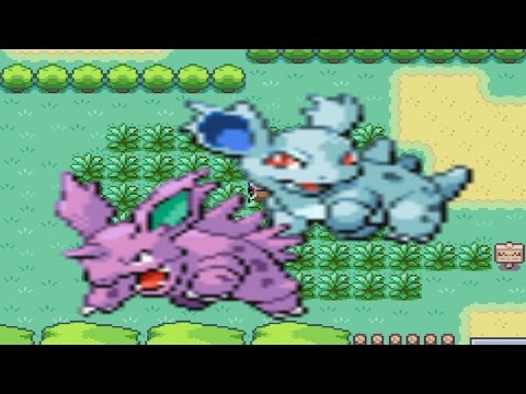 Fodeu,no leaf green a safire zone da nidorina n nidorino. (Monotype  venenoso). Vai ter que