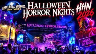 Halloween Horror Nights 2026 at Universal Studios Hollywood! 🎃 | HHN 2026