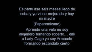Pitbull - Bon, Bon  -  Lyrics ( We no speak americano)
