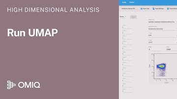 Trajectory Interference Part One: Run UMAP in OMIQ