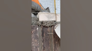 Bricklaying WHITE bricks #asmr #architecture #masonry