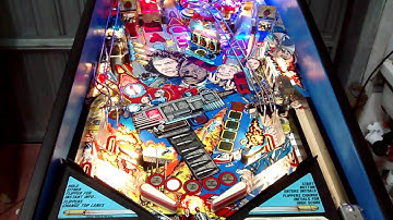 FLIPPER PINBALL LETHAL WEAPON DATA EAST 3 SUPER LED MOD