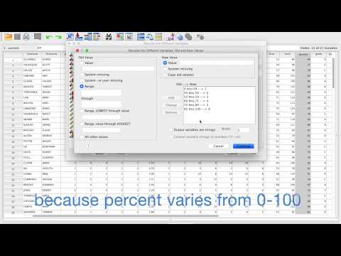 Recode into Different Variables
