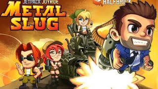 Jetpack Joyride New Update CROSSOVER METAL SLUG Character Marco GAMEPLAY screenshot 3