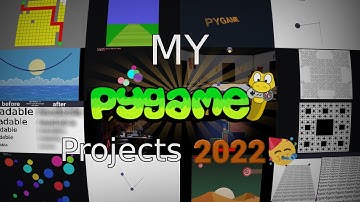 One Year Of Pygame (actually, my second)